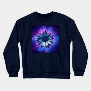 Galactic Daisy Crewneck Sweatshirt